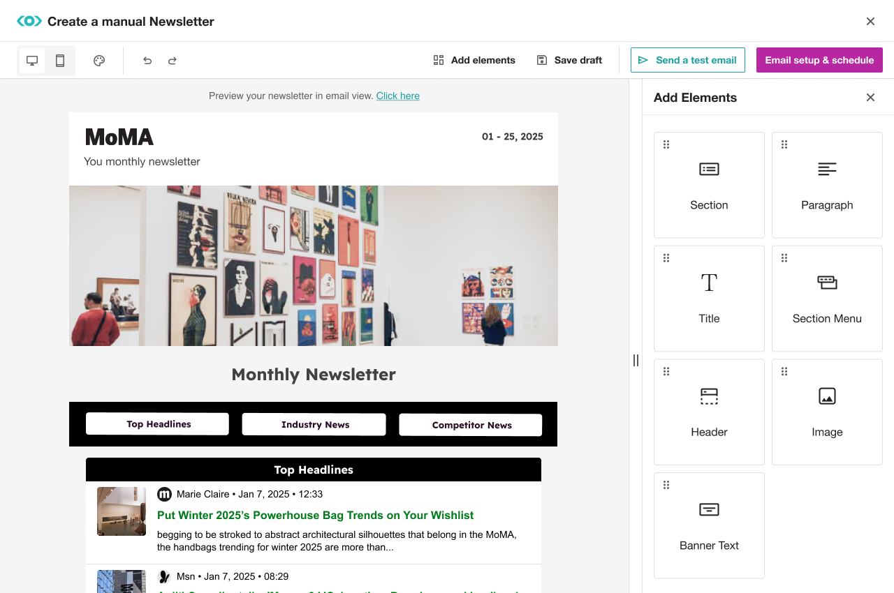 After: Visual Add Elements